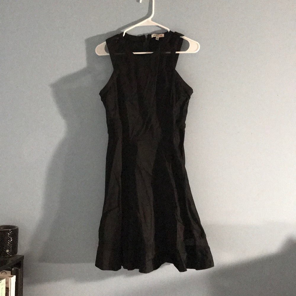 Large Short black dress